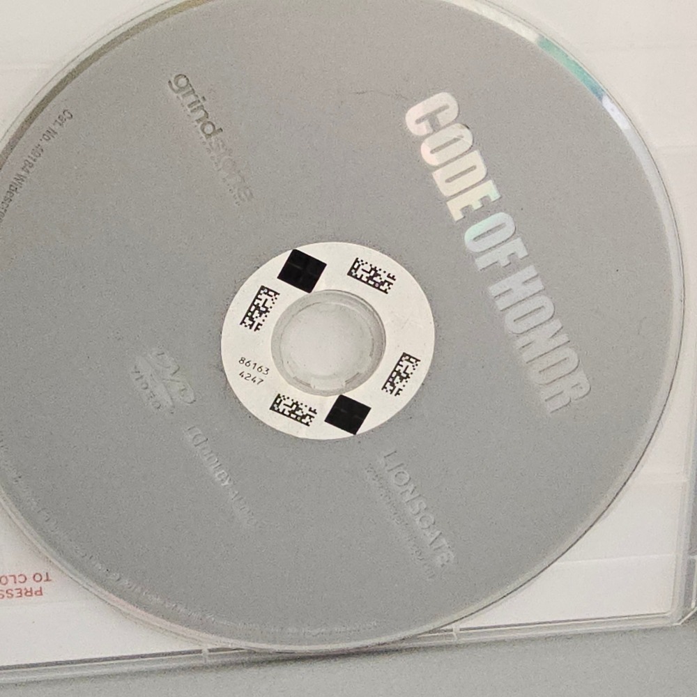 Code of Honor DVD Steven Seagal Lionsgate Action Movie Disc Only 49184